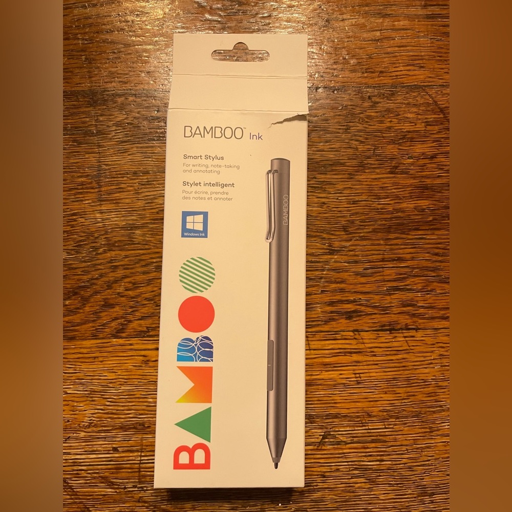Bamboo Ink Stylus used only once for a class